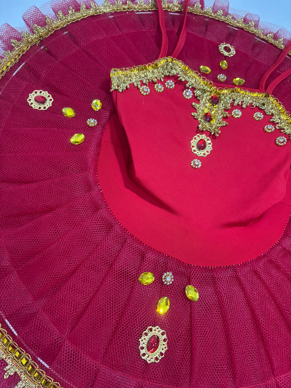 Miniatura: Tutu bandeja vermelho