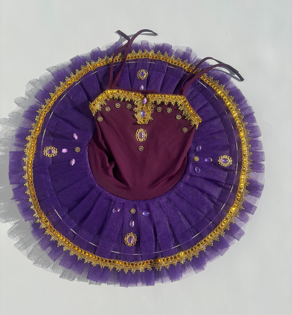Miniatura: Tutu bandeja roxo 