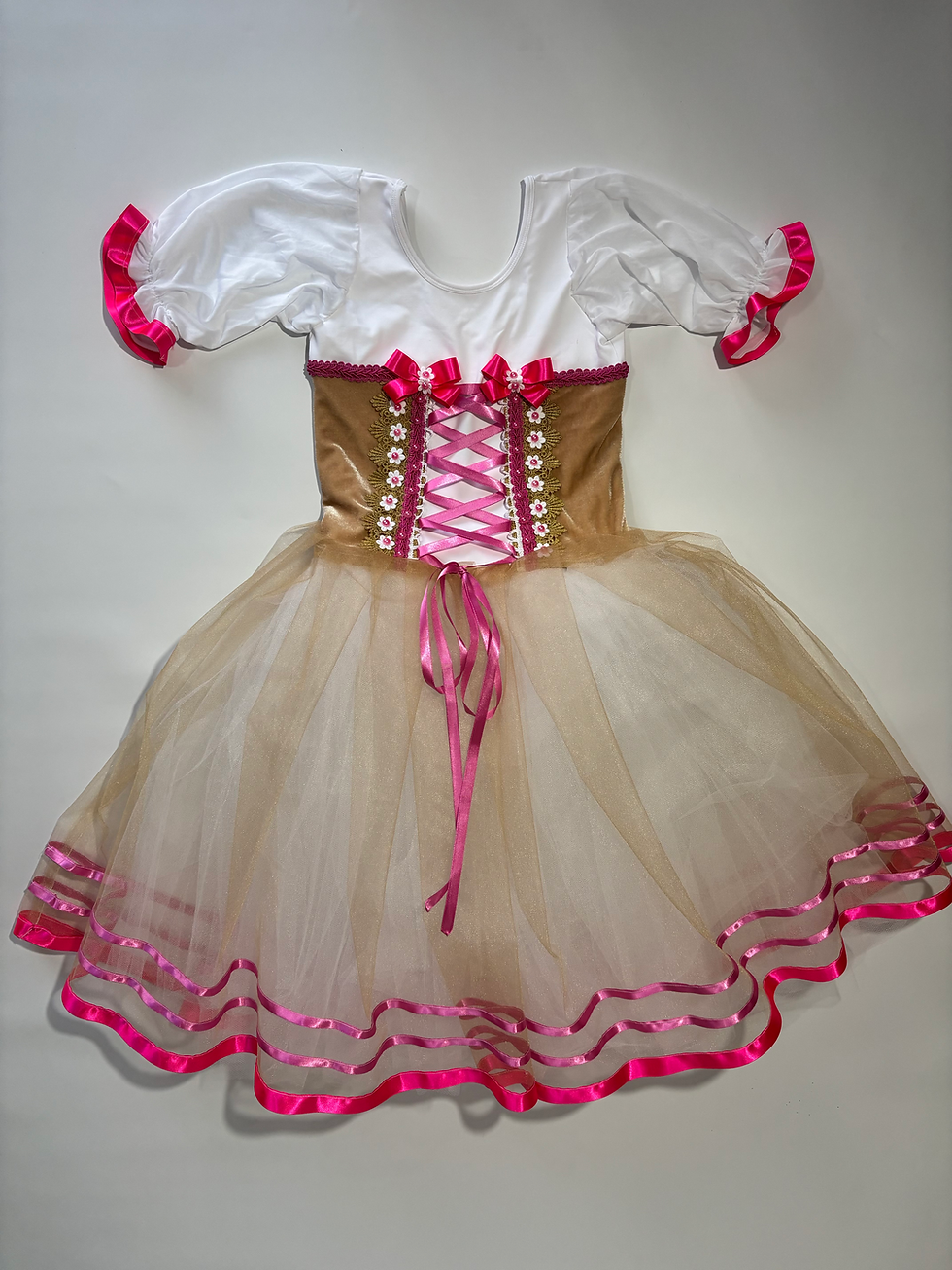 Miniatura: Camponesa Rosa e Marrom