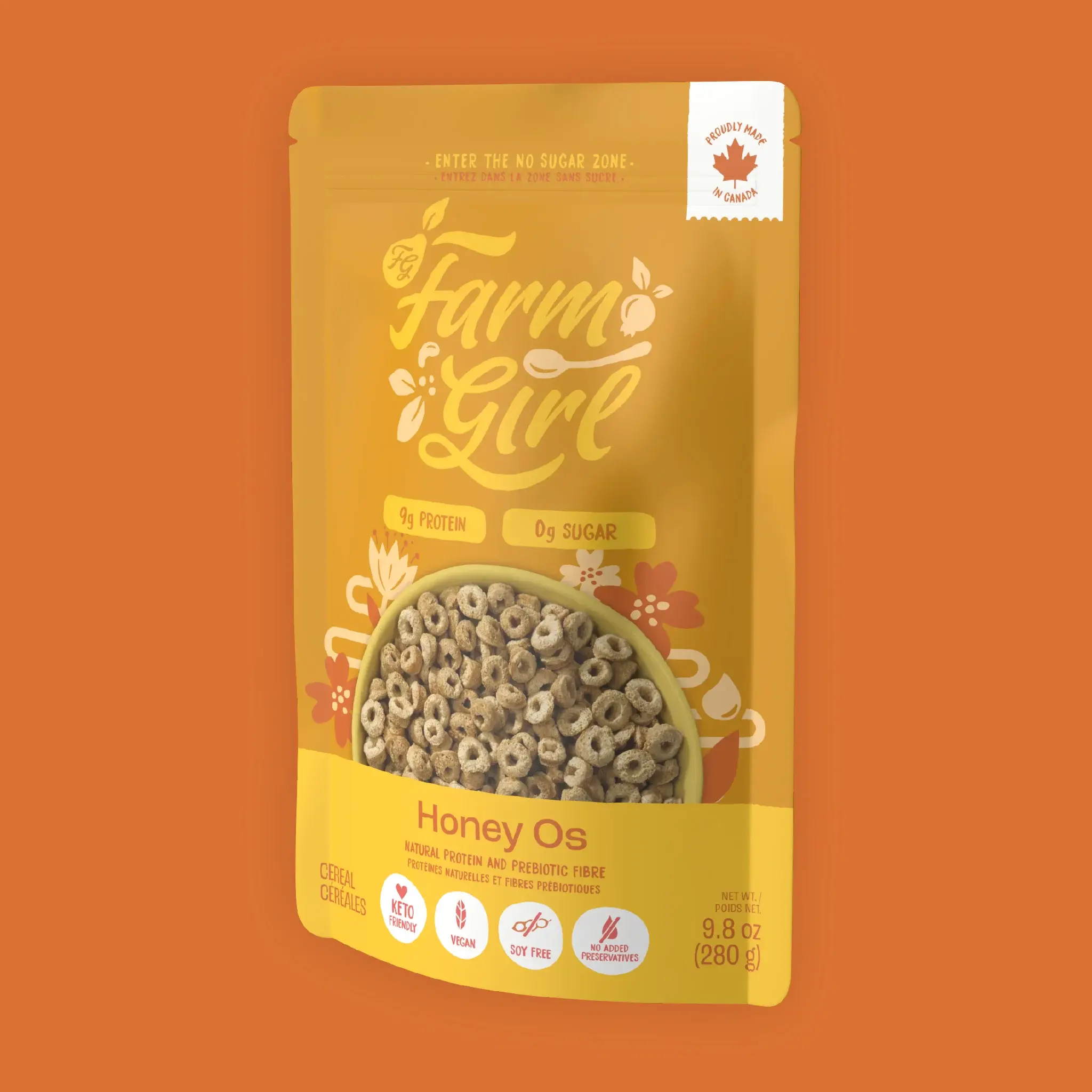 Farm Girl - Keto Cereal - Honey Os