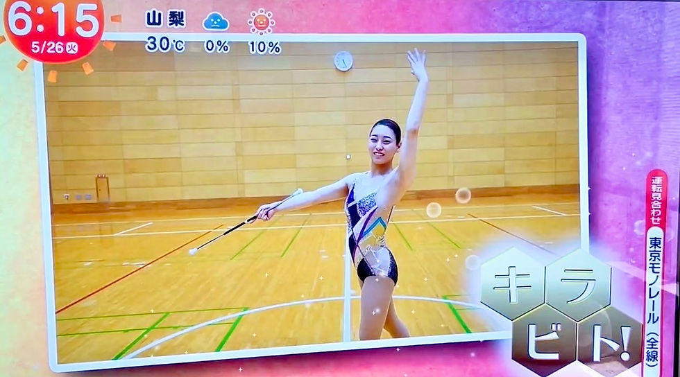 めざましテレビ キラビト！出演