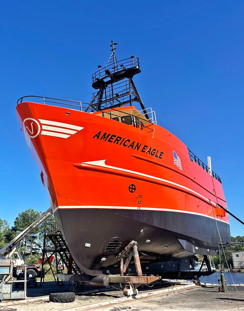 F/V American Eagle Under Construction