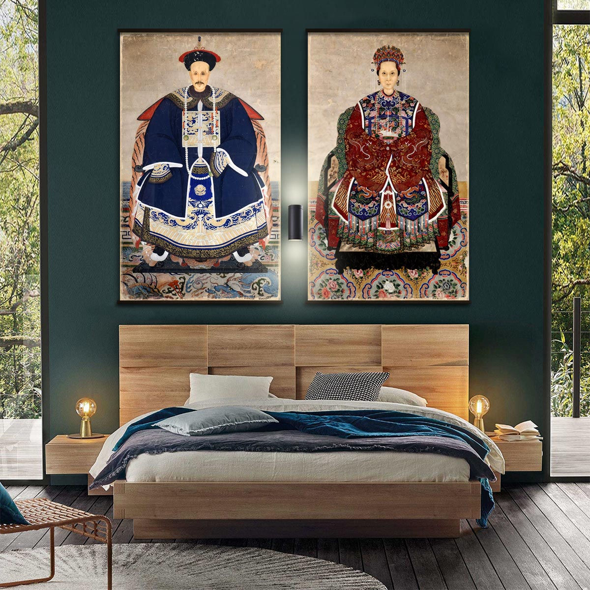 Couple impérial - papier froissé Artysse