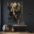 les 3 colibris - Artysse - Papier froissé