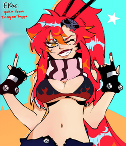 Yoko Fanart Tengen Toppa