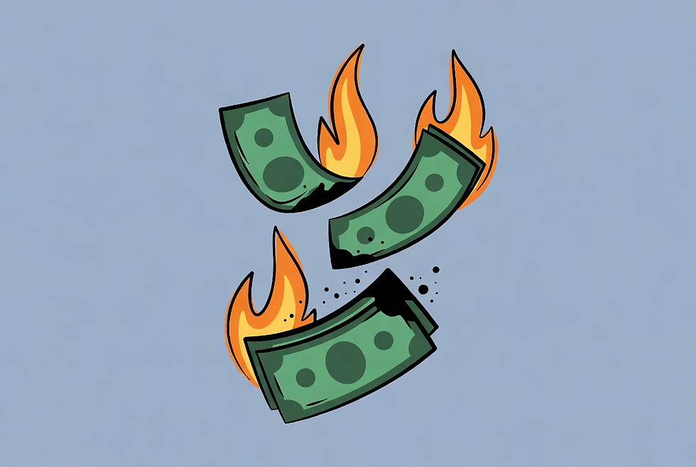 How much money are you losing?