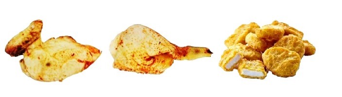 Arranged Food and Objects