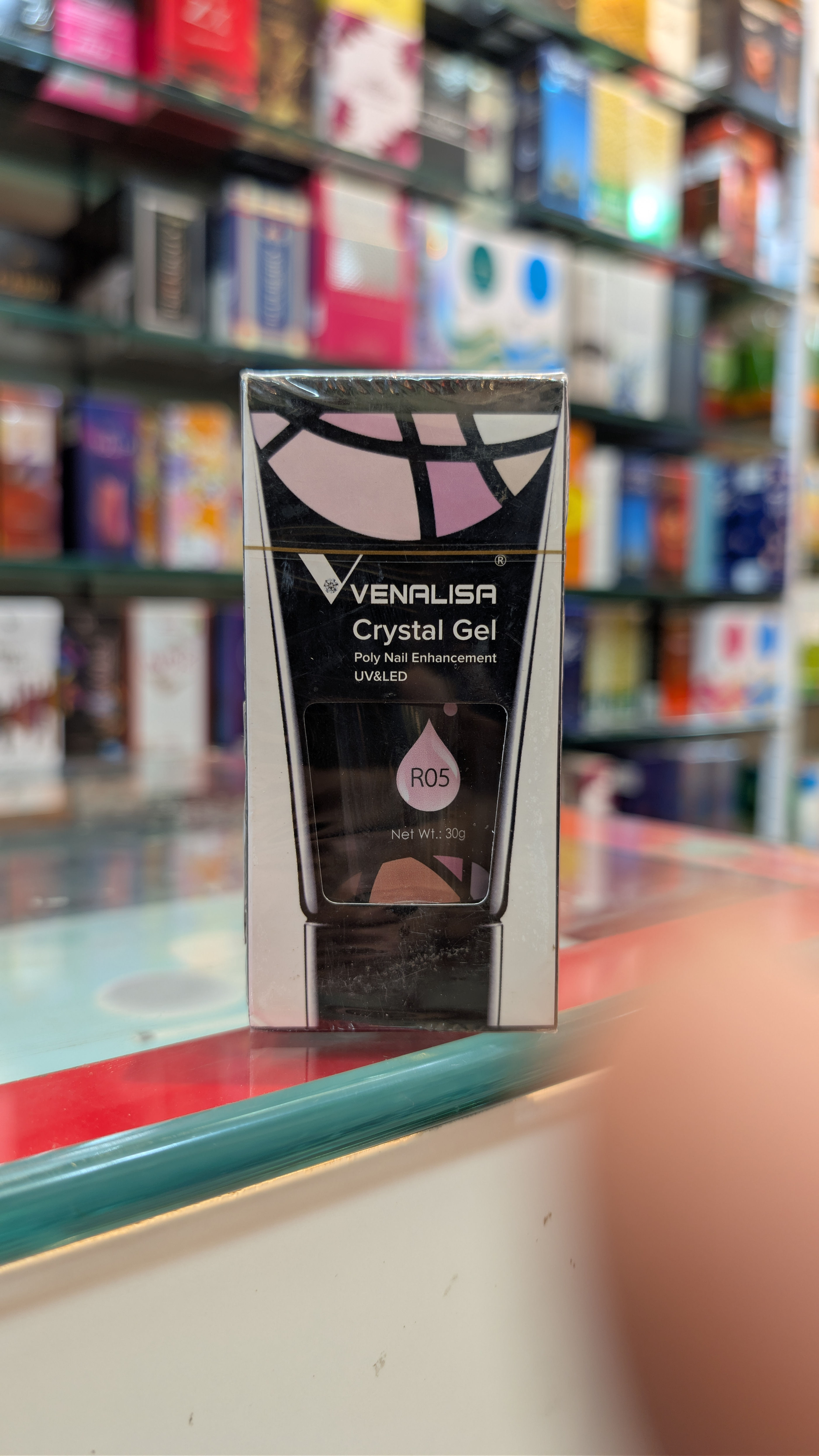 Venalisha Crystal Gel Poly Nail Enhancement UV&LED