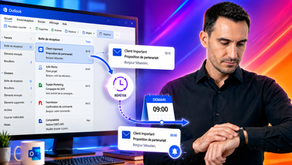 Outlook : différer le traitement d’un email sans l'oublier