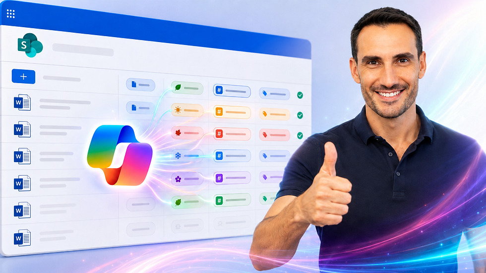 Copilot remplit vos colonnes SharePoint Ă votre place !