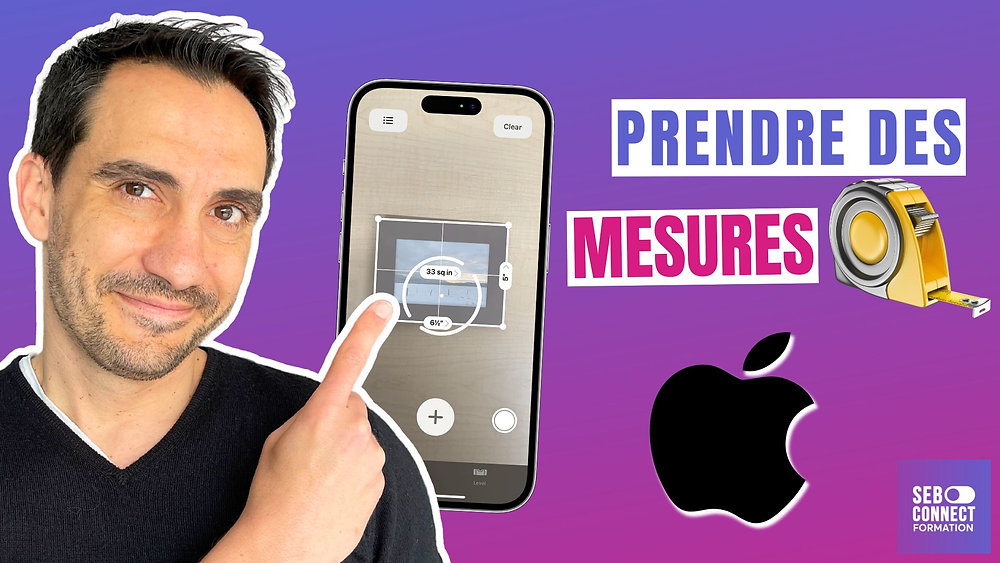 Comment prendre des mesures avec iPhone ? 📏