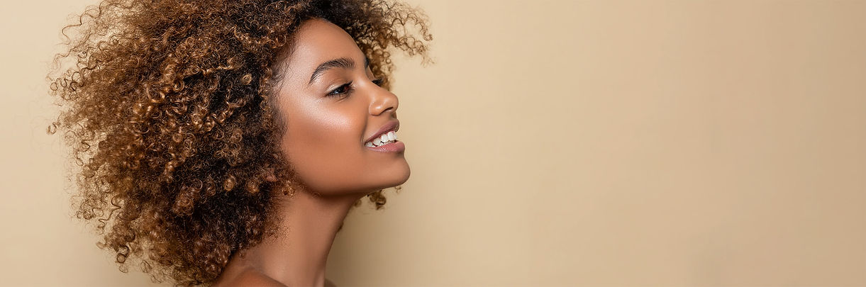 Young African American Cancer Survivor that is happy and healthy