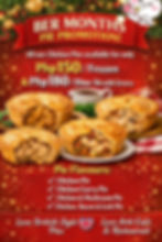 CHICKEN PIES SPECIAL OFFER