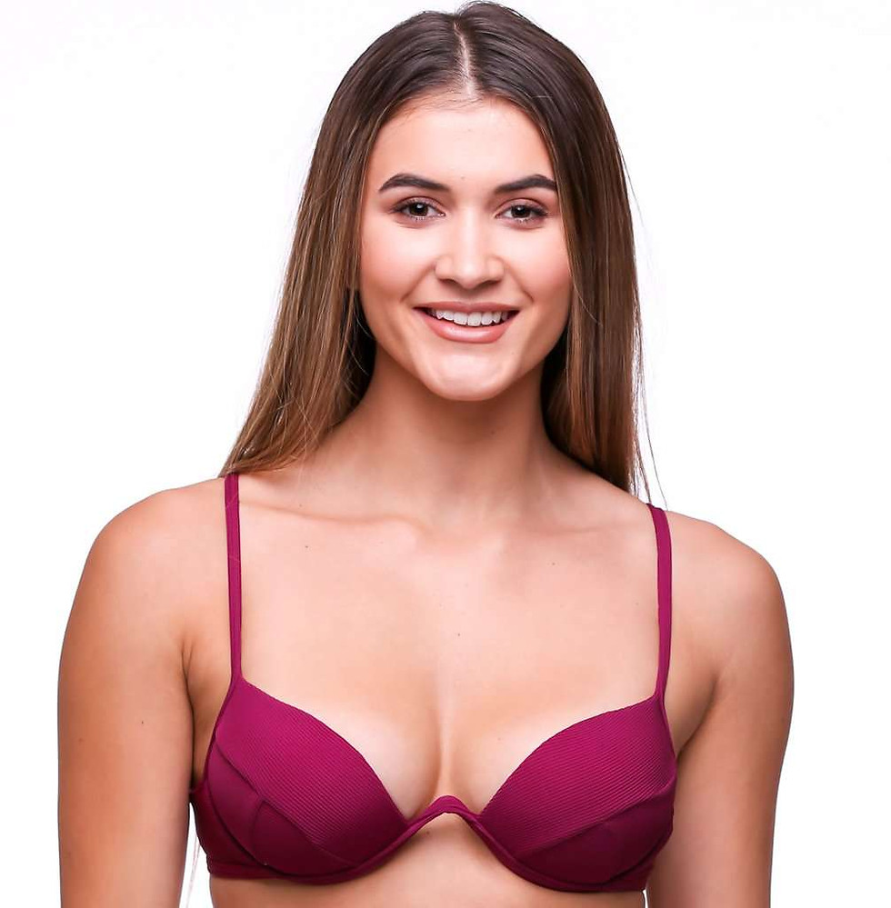 Thumbnail: SEYCHELLES TOP / PLUM