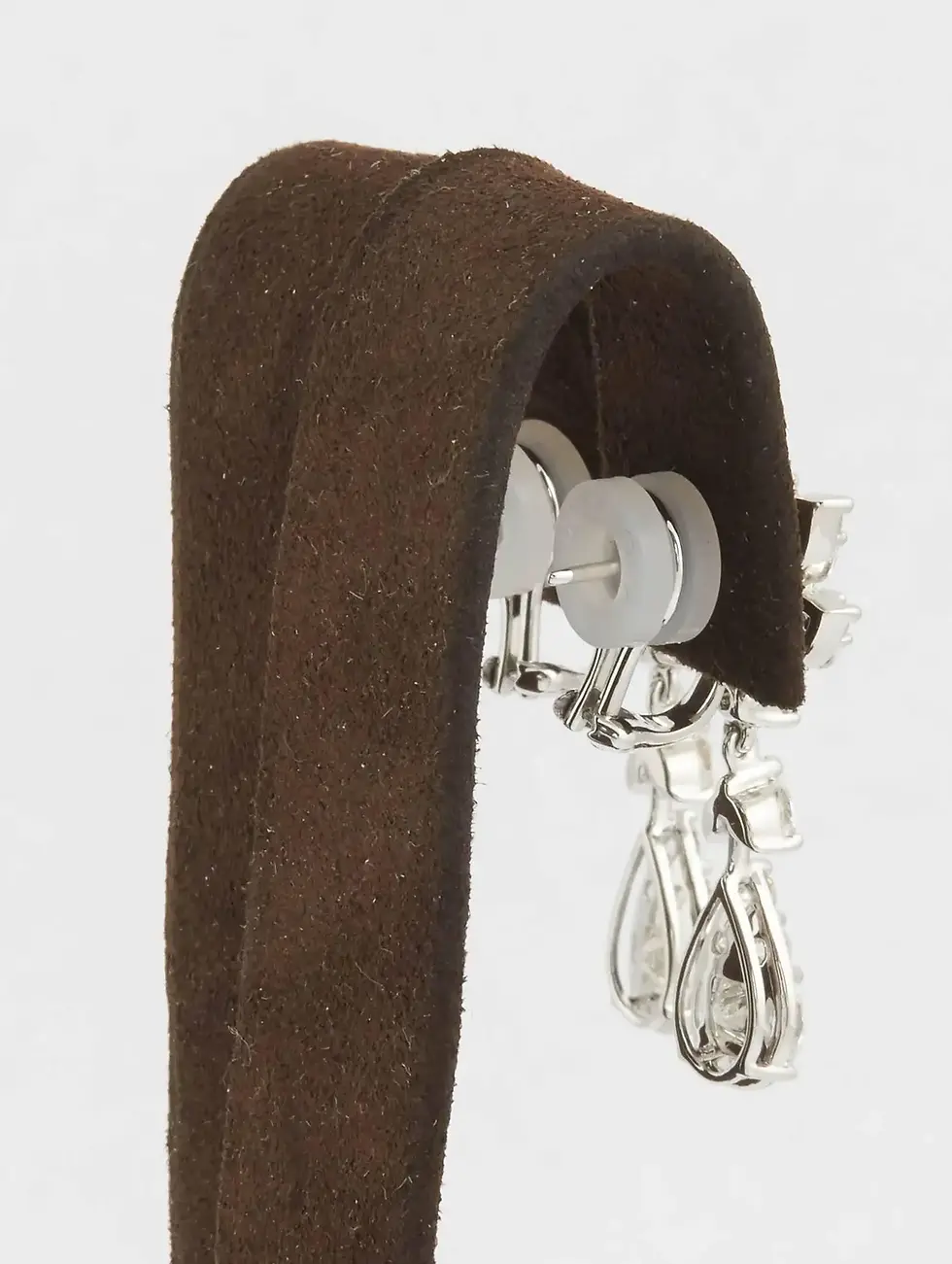 Thumbnail: Classic Diamond Drop Gold Earrings