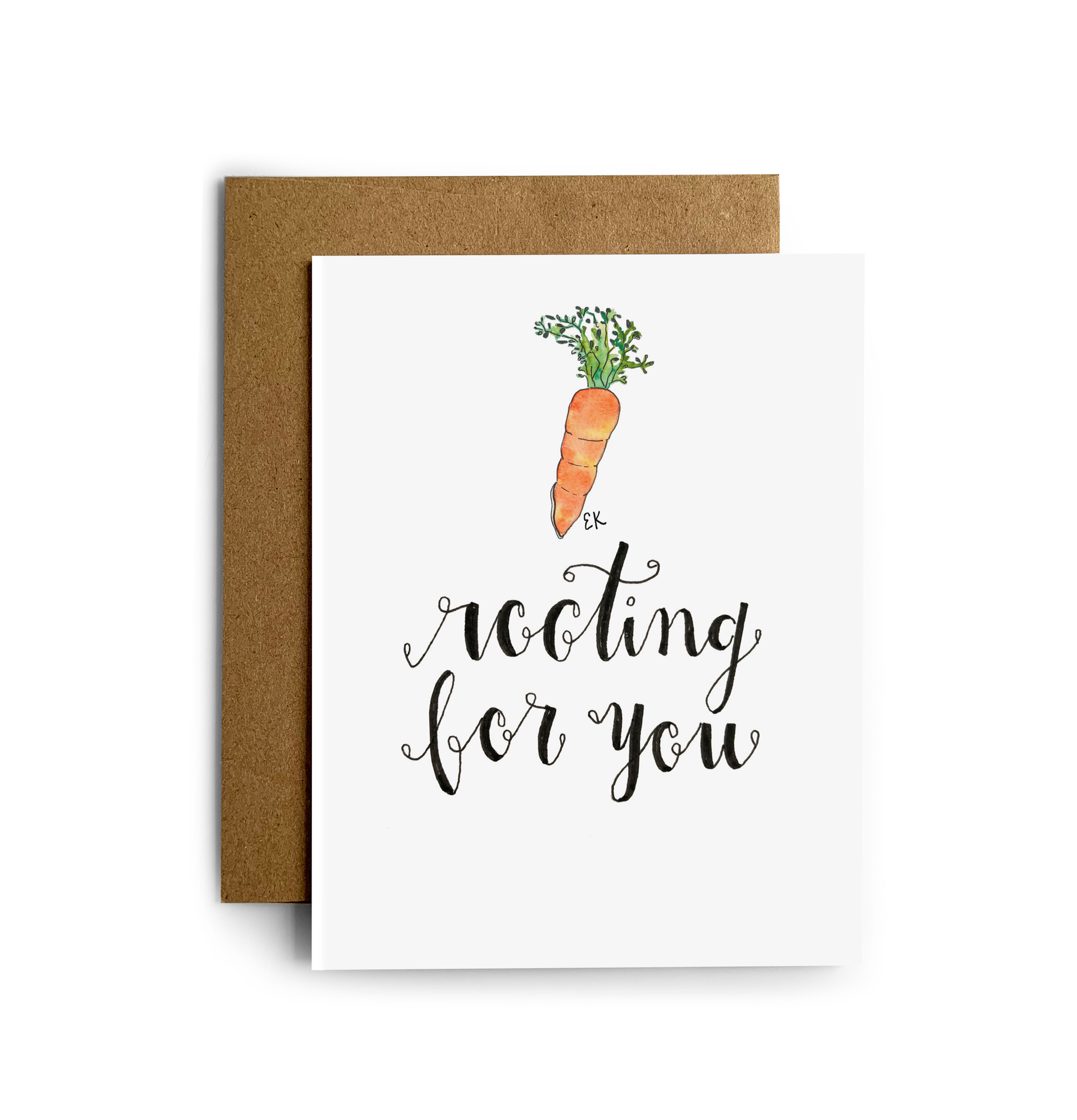 Rooting For You Greeting Card