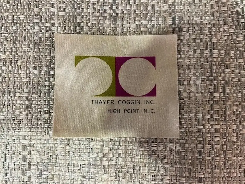 Thumbnail: Milo Baughman Ecru Silk Tilt/Swivel Club Chairs