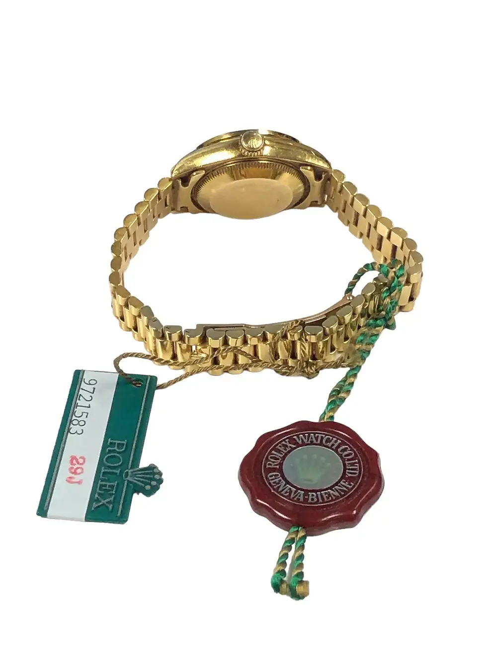 Thumbnail: Rolex Crown Collection Presidential Ladies Yellow Gold and Diamonds Wrist Watch