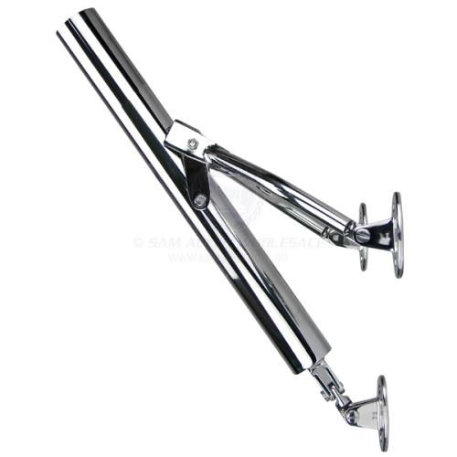 Thumbnail: OCEANBLUE OUTRIGGERS - OUTRIGGER BASE WISHBONE - STAINLESS STEEL