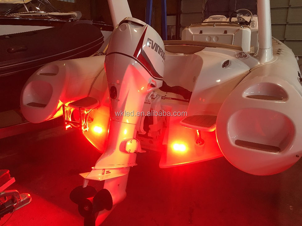 Thumbnail: QUALITY MARINE 316 Underwater RGB 2876LUMENS Wifi/Remote/Bluetooth 12V LED LIGHT