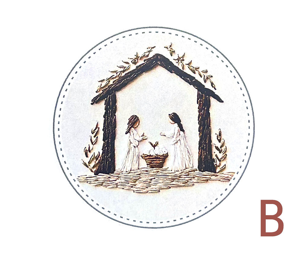 Thumbnail: 聖誕刺繡DIY手作 / Christmas embroidery DIY Art Kit