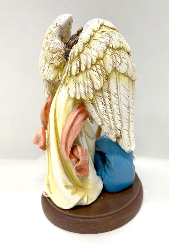 Thumbnail: 守護天使和醫護像 (女) / GUARDIAN ANGEL WITH NURSE STATUE (WOMAN)