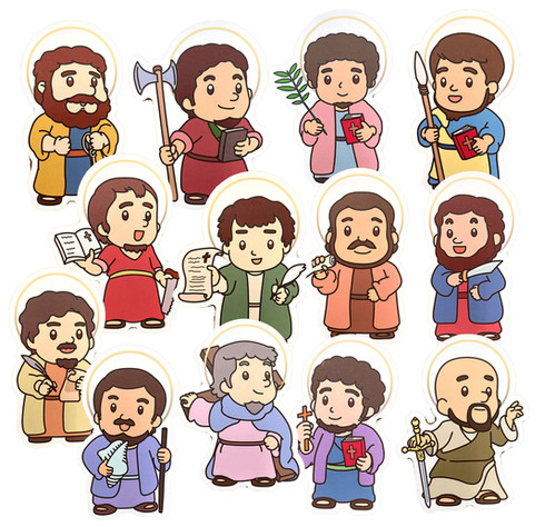 十二宗徒+1書簽 /The 12 Apostles +1 Book Mark | 公教進行社Catholic Centre