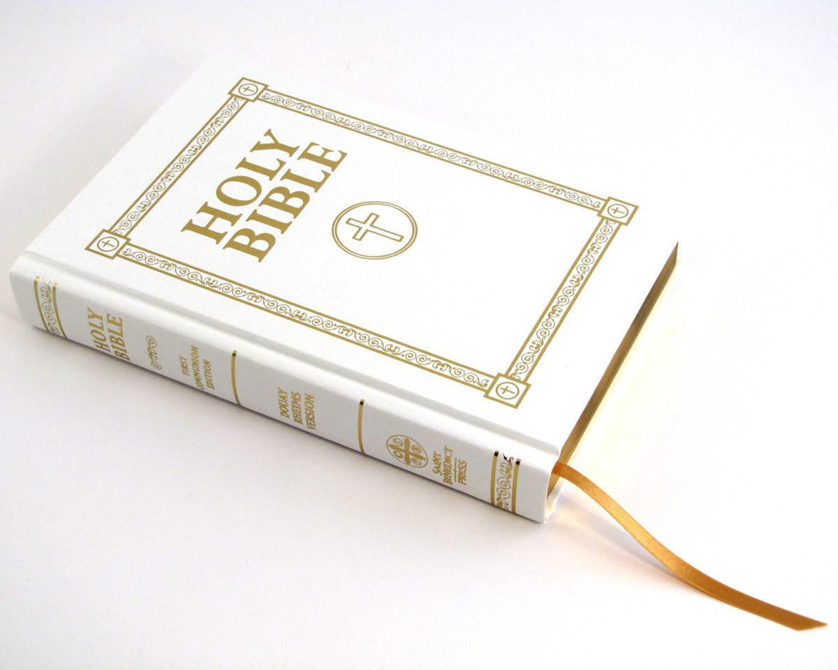 Douay-Rheims First Communion Gift Bible