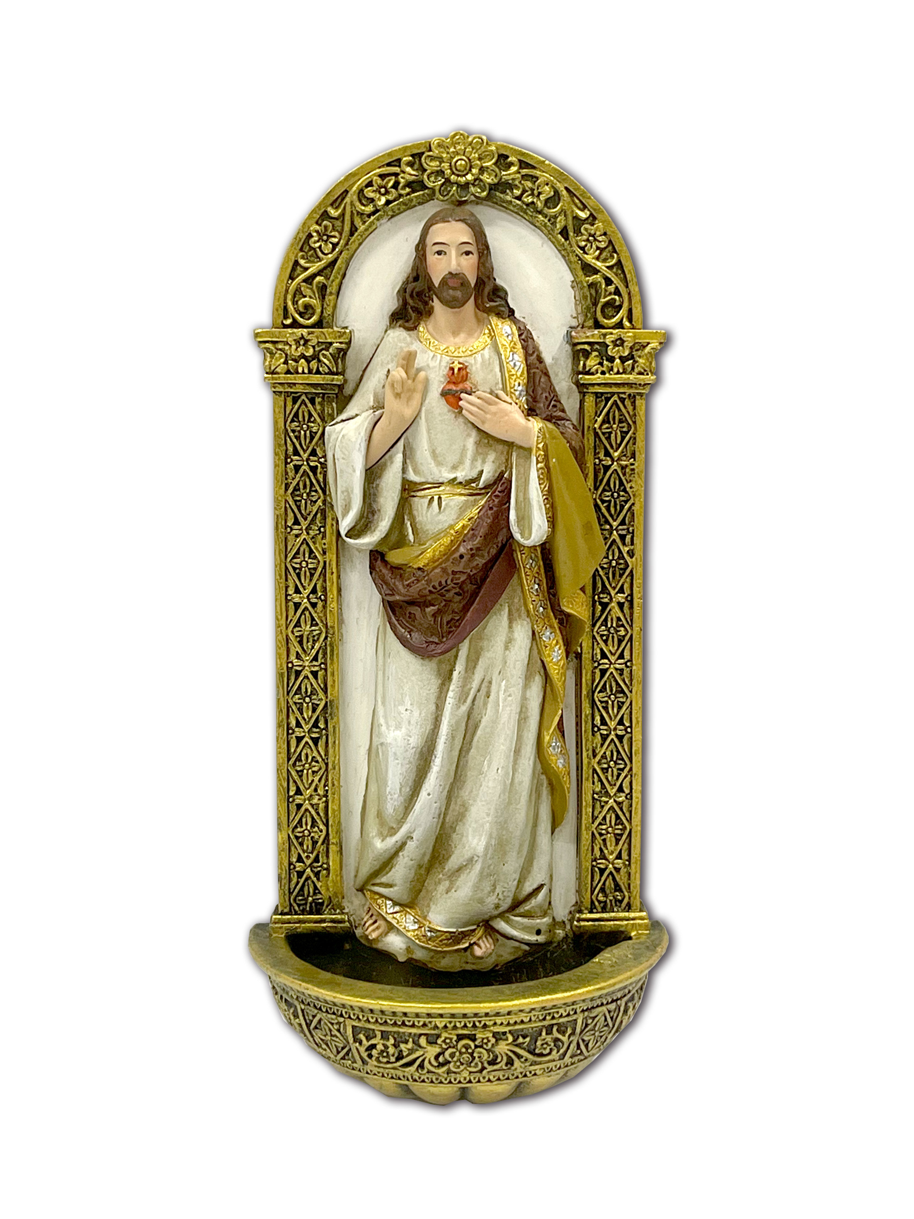 耶穌聖心像-水兜 / Sacred Heart Jesus Water Font