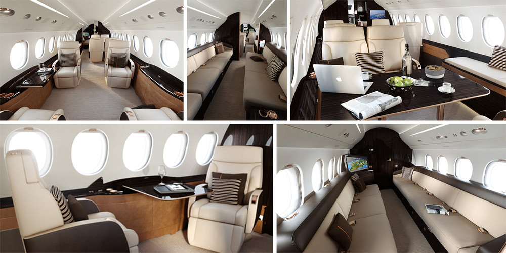 Dassault Falcon 8X interior