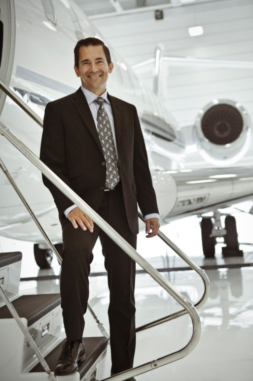 Michel Ouellette, vice-president, aircraft programmes and customer services at Bombardier Business Aircraft