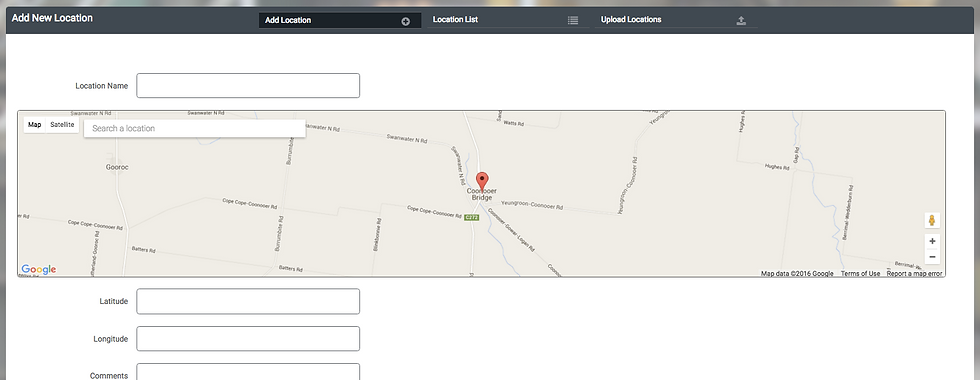 Create your own locations