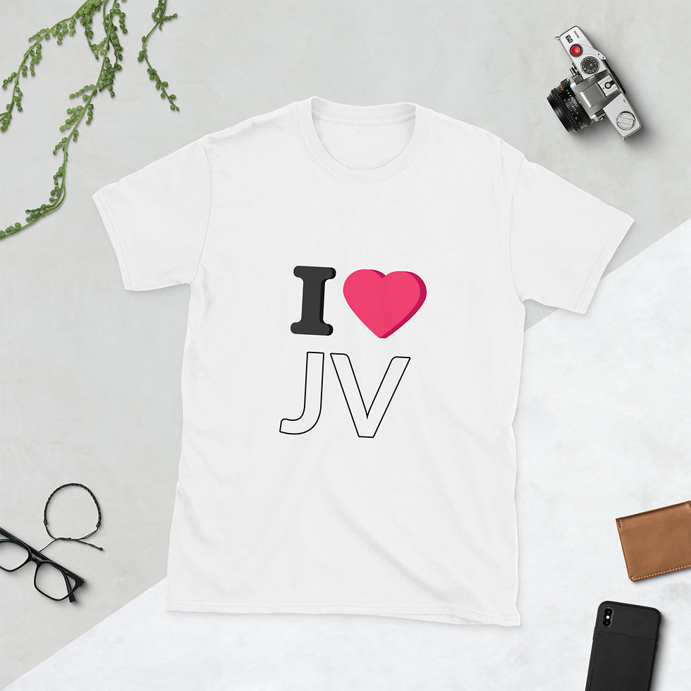 Thumbnail: I Love JV Short-Sleeve Unisex T-Shirt