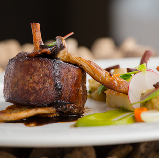 Four Course Lunch  Cheltenham Festival hospitality four course lunch served in racecourse hospitality suite  Starter Dish  Cheltenham Festival hospitality starter course served in premium dining restaurant  Main Course  Cheltenham Festival hospitality dining main course served during race day  Dessert  Cheltenham Festival hospitality dessert course served during Cheltenham race day  Cheese Board  Cheltenham Festival hospitality cheese board served in racecourse restaurant  Afternoon Tea  Cheltenham Festival hospitality afternoon tea with cakes, sandwiches and scones