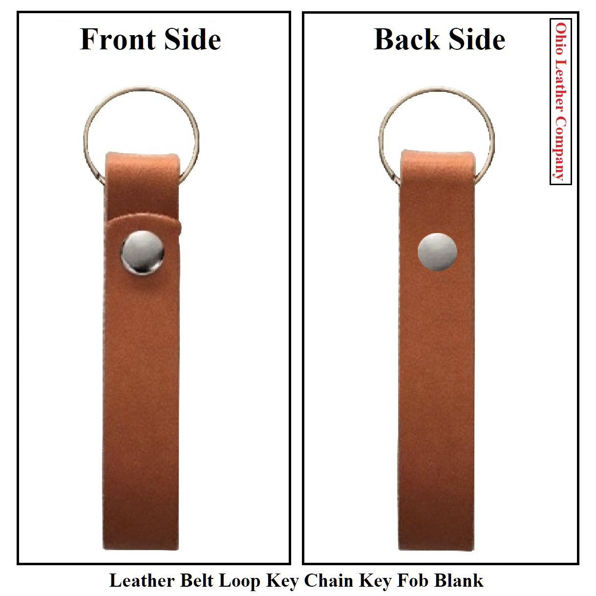 leatherbeltloopkeyfobblank