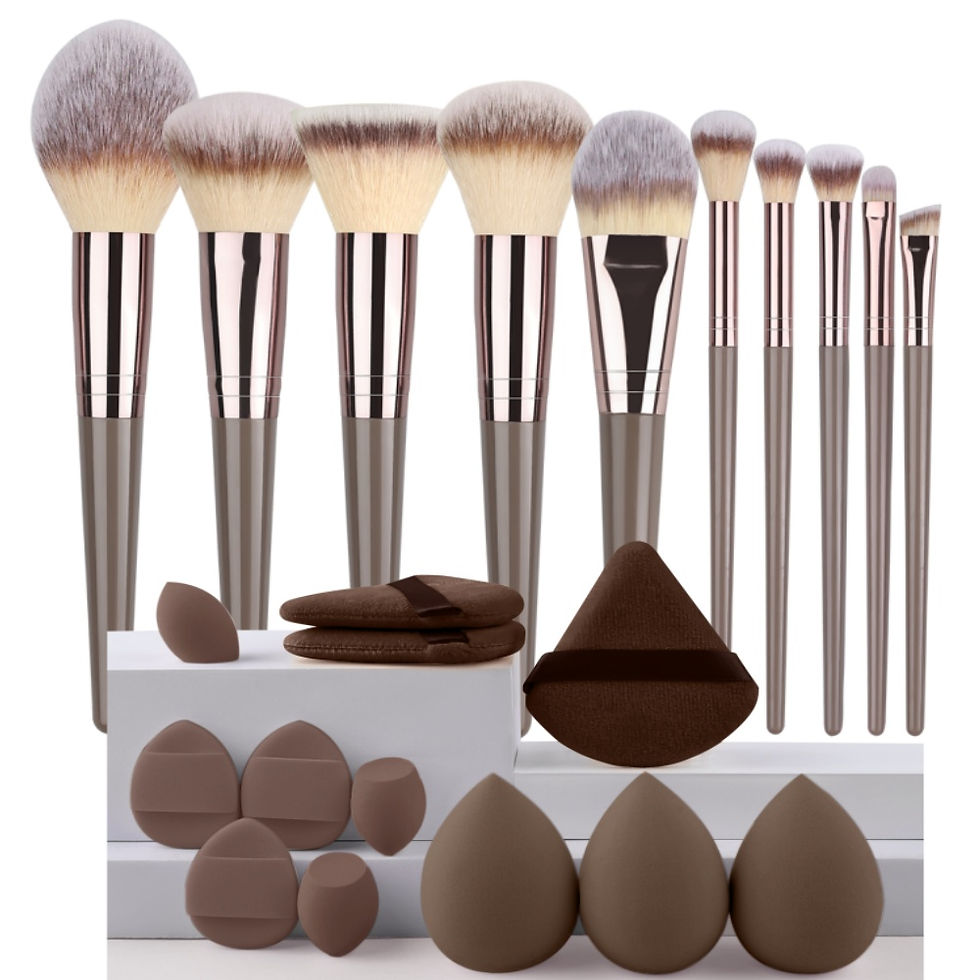 Thumbnail: 3-20Pcs Premium Makeup Brushes Set Soft Fluffy Beauty Cosmetic Foundation Makeup