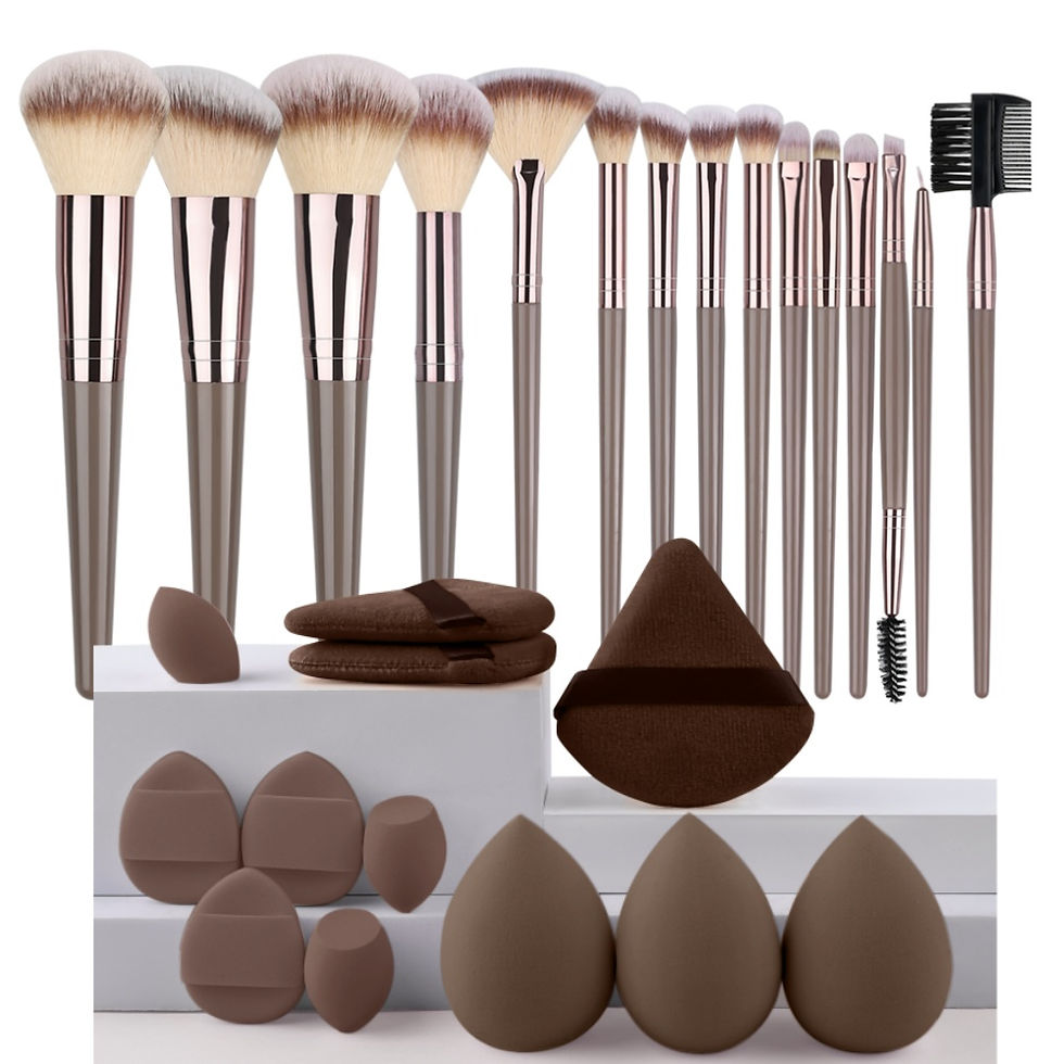 Thumbnail: 3-20Pcs Premium Makeup Brushes Set Soft Fluffy Beauty Cosmetic Foundation Makeup