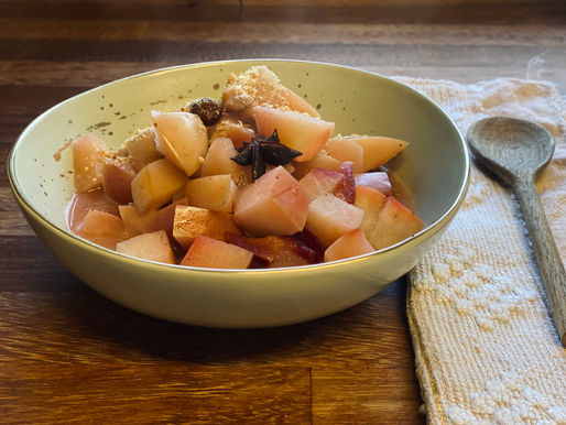 Ayurvedic Spiced Fruit 