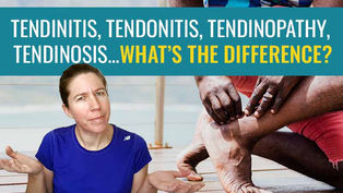 What’s the difference between Achilles tendonitis, tendinosis, tendinopathy, and tendinitis?