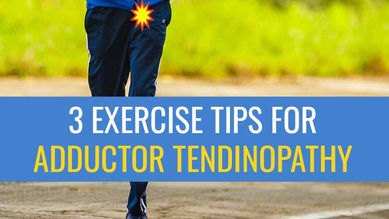 Runners: Adductor tendinopathy exercises to avoid