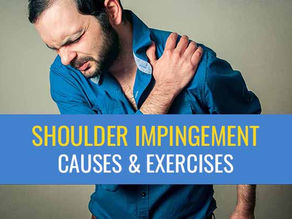 Shoulder impingement – A common cause of shoulder pain