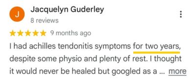 TMA review left by Jacquelyn Guderley. Click to read full review.