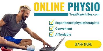 Online physio service for Achilles tendon injuries - click the link to learn more