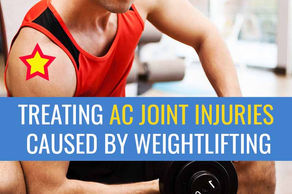 Treating AC joint pain from weightlifting