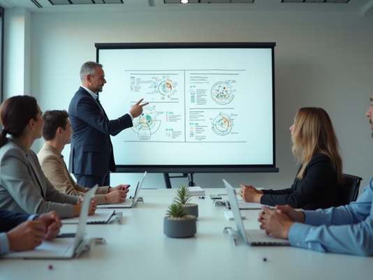 Turning strategy into shared understanding through structured discussion and collaborative review