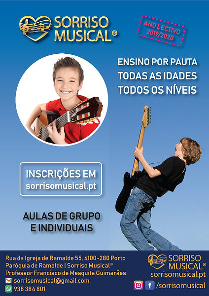 Sorriso Musical - Inscrições 19/20