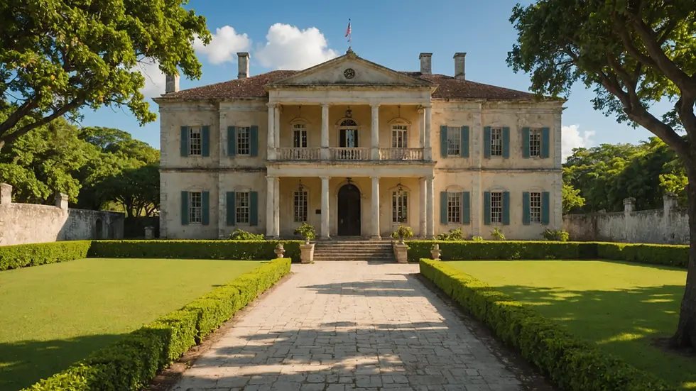 Rose Hall Great House, a historic mansion in Montego Bay