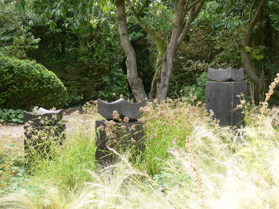 Grass garden installation