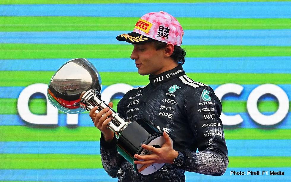 Kimi Antonelli becomes F1's youngest-ever championship leader.