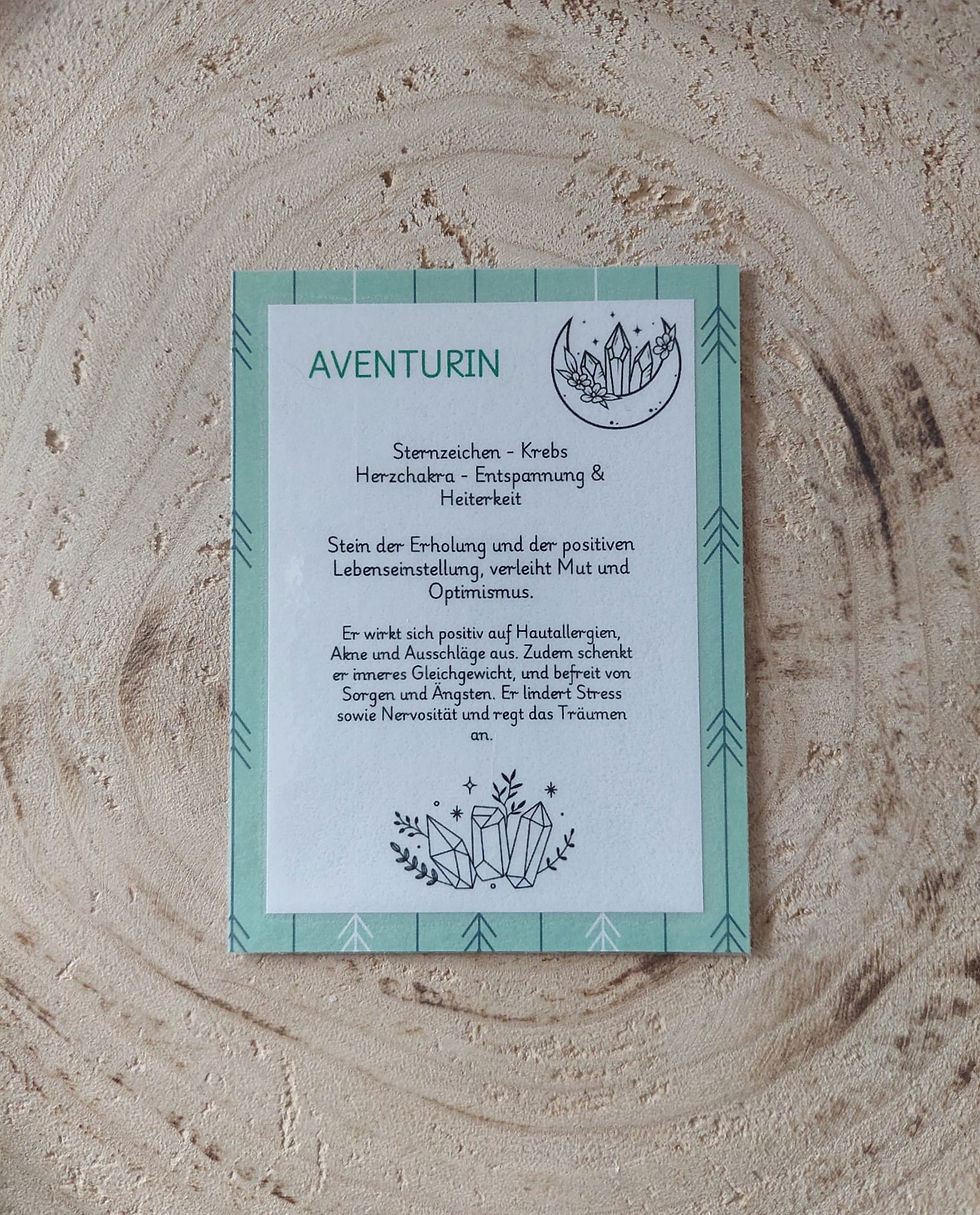 Miniaturbild: Aventurin Armband vergoldet, Wirkung
